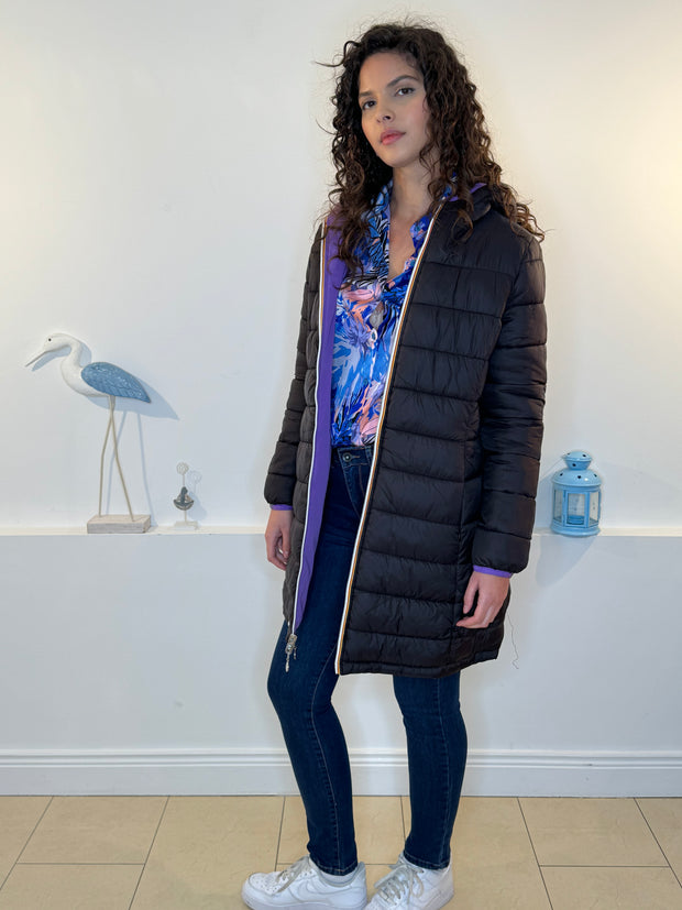 Christopher Wren Aviva Reversible Puffer Coat - Wren Clothing 